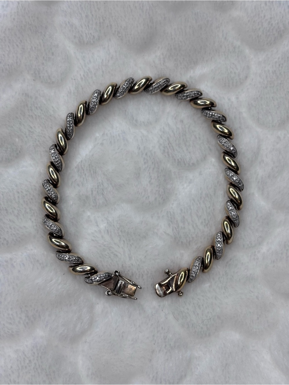Vintage Sterling Silver San Marcos Tennis Bracelet